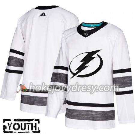 Dětské Hokejový Dres Tampa Bay Lightning Blank Bílá 2019 NHL All-Star Adidas Authentic